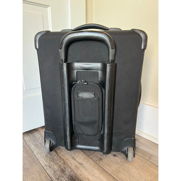 briggs and riley baseline rolling carry on suitcase luggage black #u420xw-4 - Picture 11 of 12